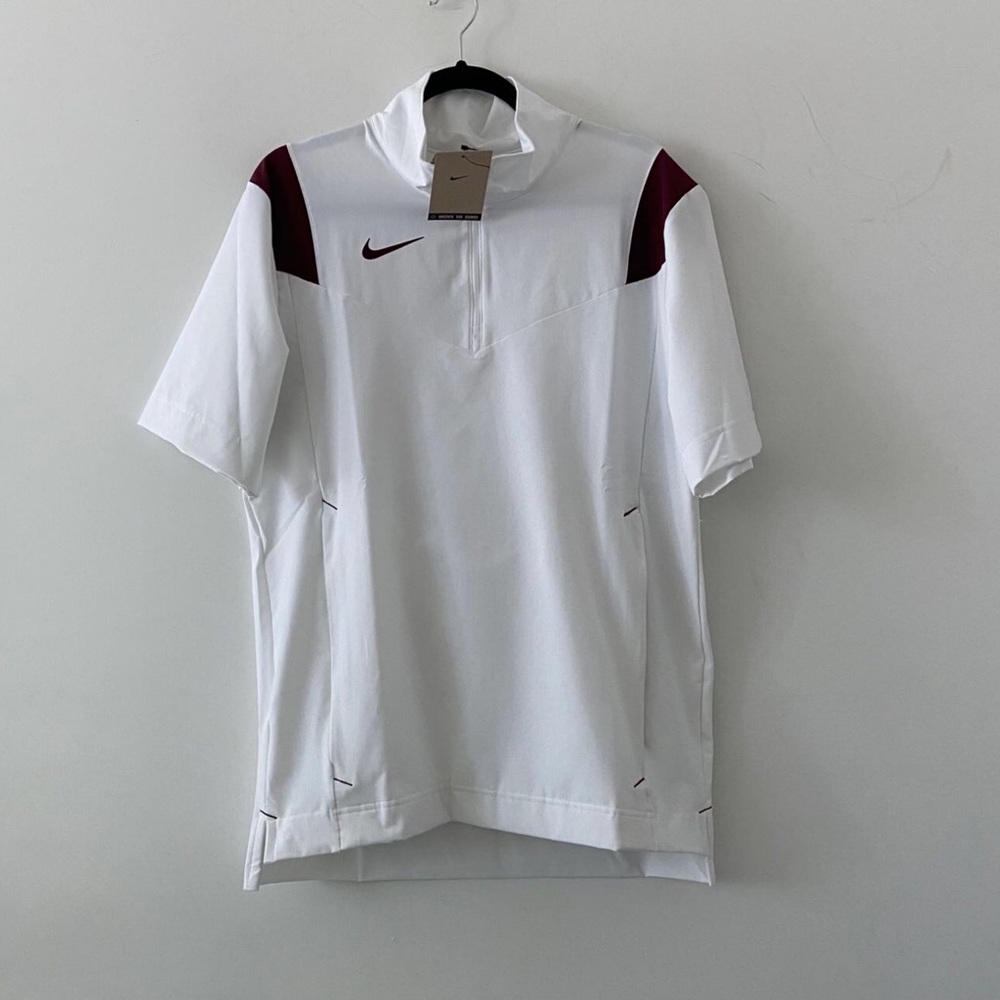 Men’s Nike Sideline Football Coach Short Sleeve Jacket Size Small